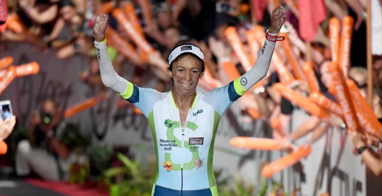 Turia Pitt on stage